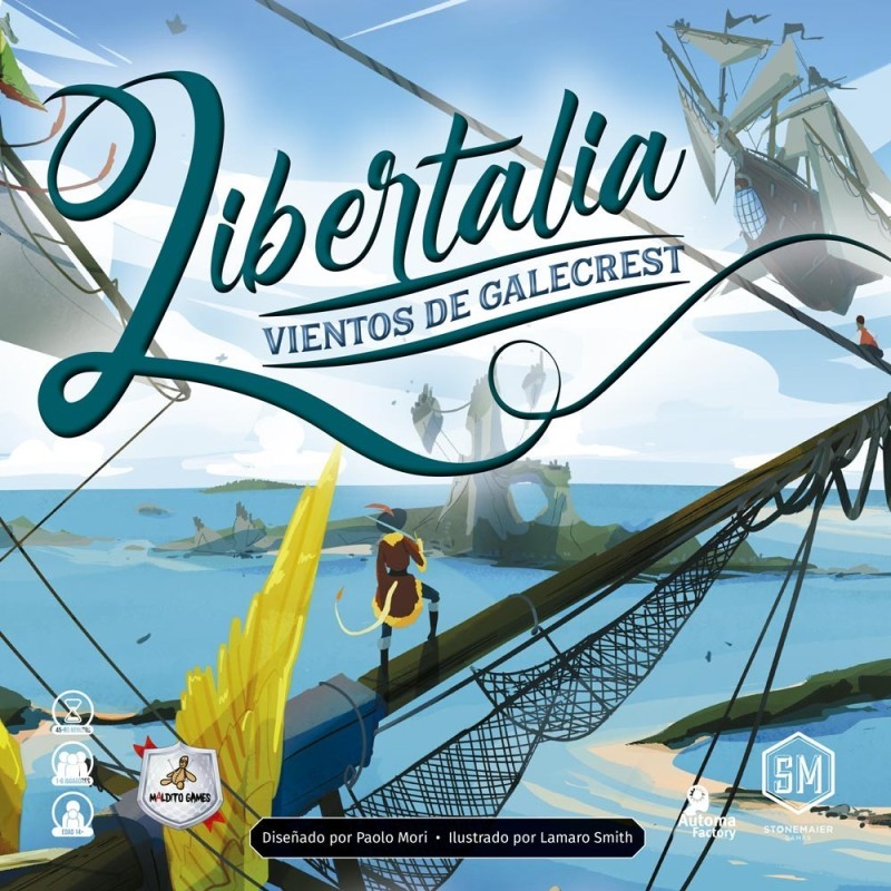 Libertalia: Vientos de Galecrest - juego de mesa
