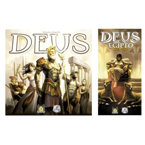 Pack Deus + Expansion Egipto (castellano) juego de mesa