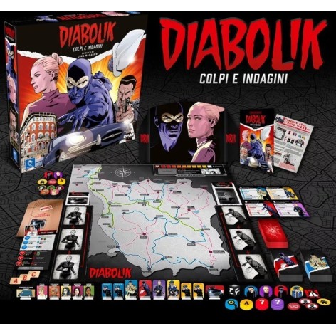 Diabolik: Heists and Investigations - juego de mesa