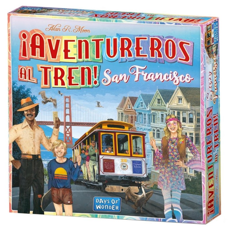 Aventureros al tren: San Francisco - juego de mesa