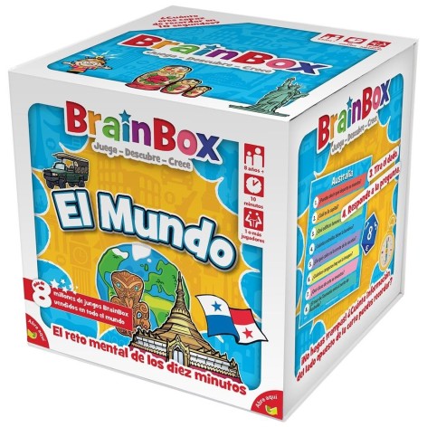 BrainBox: El Mundo - juego de cartas
