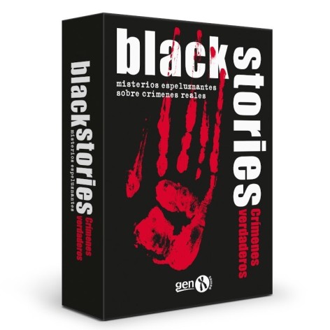 Black stories: Crimenes Verdaderos - juego de cartas