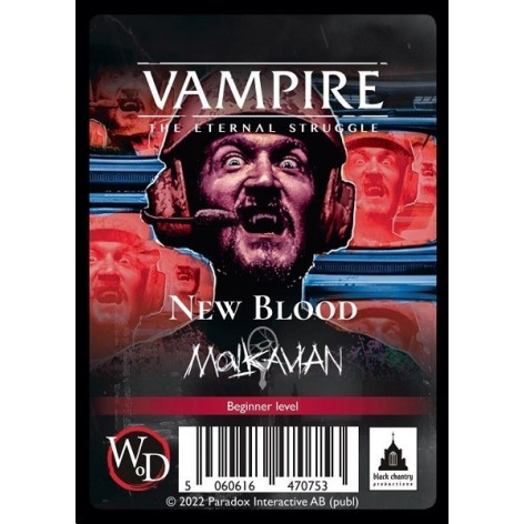 Vampire The Eternal Struggle TCG: New Blood Malkavian (castellano) - expansión juego de cartas