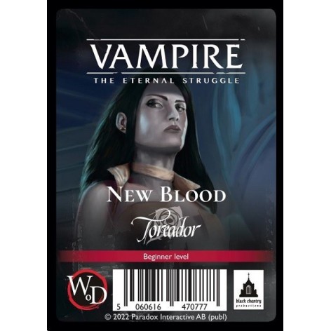 Vampire The Eternal Struggle TCG: New Blood Toreador (castellano) - expansión juego de cartas
