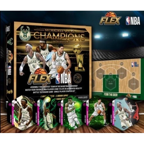 NBA Flex Limited Edition Bucks Champions Starter Set Series 2 - Juego de mesa