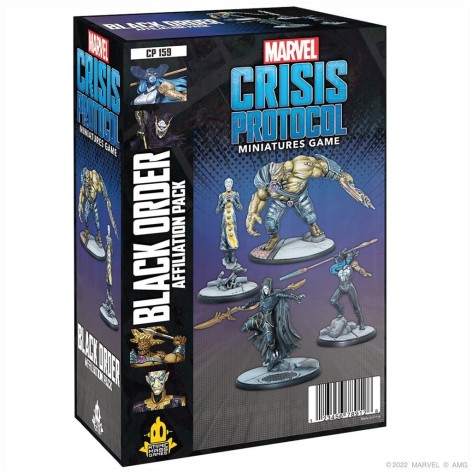 Marvel Crisis Protocol: Black Order Affiliation Pack - expansión juego de mesa