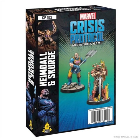 Marvel Crisis Protocol: Heimdall and Skurge - expansión juego de mesa