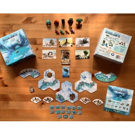 Endless Winter Paleoamericanos: Ríos y Canoas - expansión juego de mesa