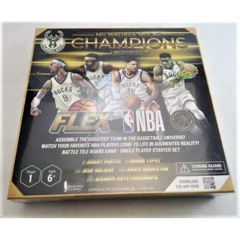 NBA Flex Limited Edition Bucks Champions Starter Set Series 2 - Juego de mesa