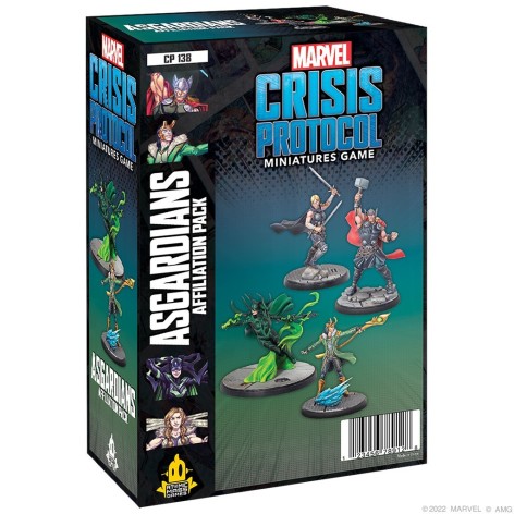 Marvel Crisis Protocol: Asgardian Affiliation Pack - expansión juego de mesa 