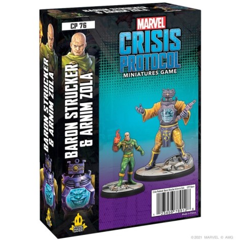 Marvel Crisis Protocol: Baron Von Strucker and Arnim Zola - expansión juego de mesa