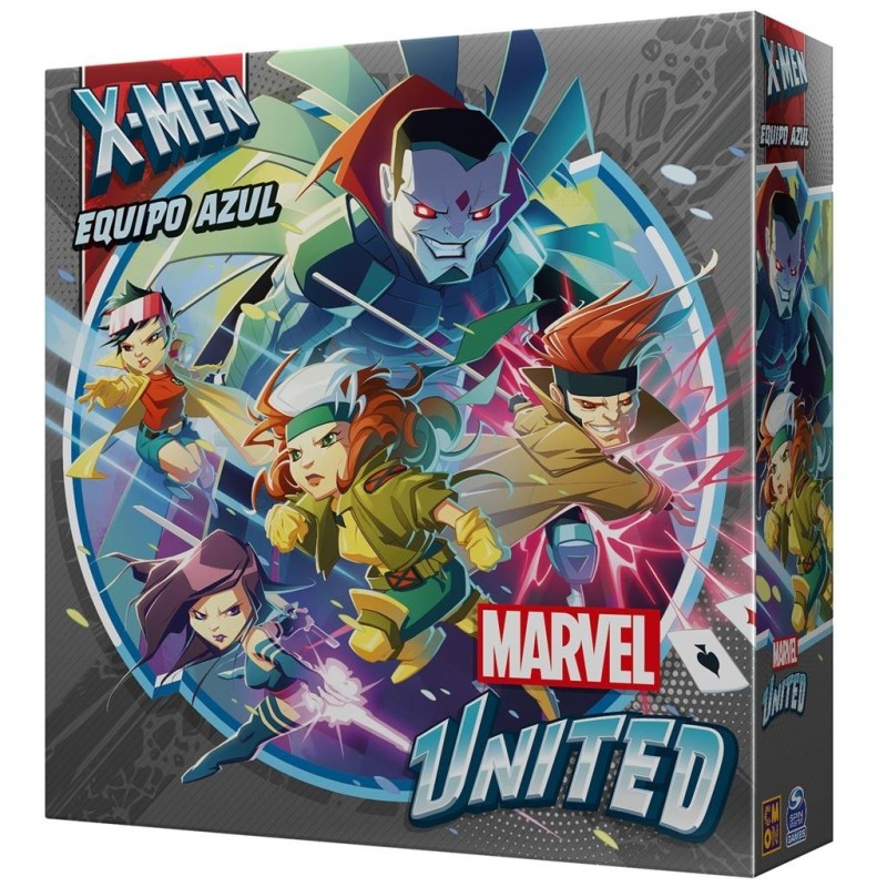 Marvel United X-Men: Equipo Azul - expansión juego de mesa