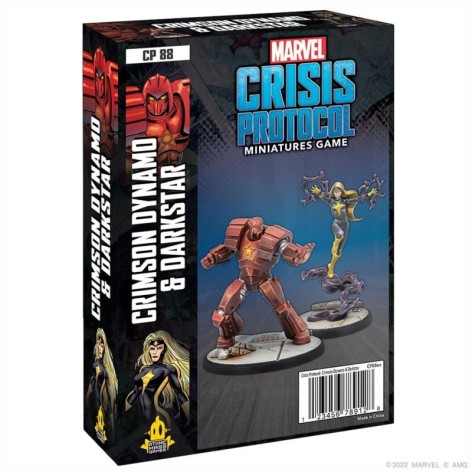 Marvel Crisis Protocol: Crimson Dynamo and Darkstar - expansión juego de mesa