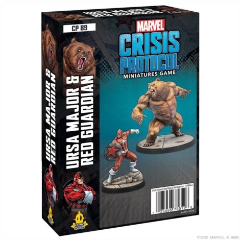 Marvel Crisis Protocol: Ursa Major and Red Guardian - expansión juego de mesa