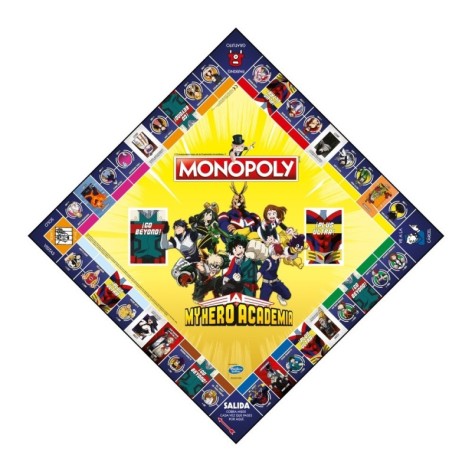 Monopoly My Hero Academia - edicion en castellano - juego de mesa