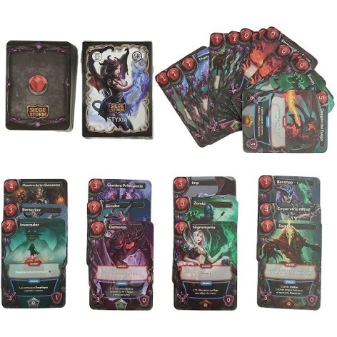 Siege Storm: Styxa (castellano) - expansión juego de cartas