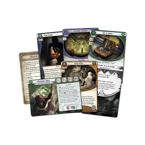 Arkham Horror: Las Llaves Escarlata - Expansion Investigadores - expansión juego de cartas