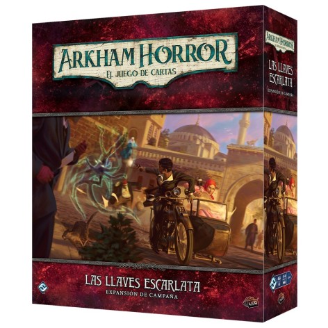 Arkham Horror: Las Llaves Escarlata - Expansion Campaña - expansión juego de cartas