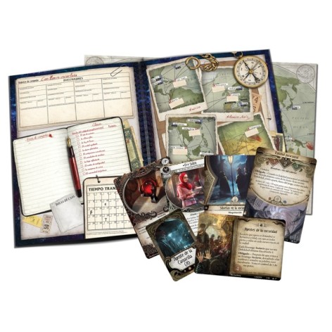 Arkham Horror: Las Llaves Escarlata - Expansion Campaña - expansión juego de cartas