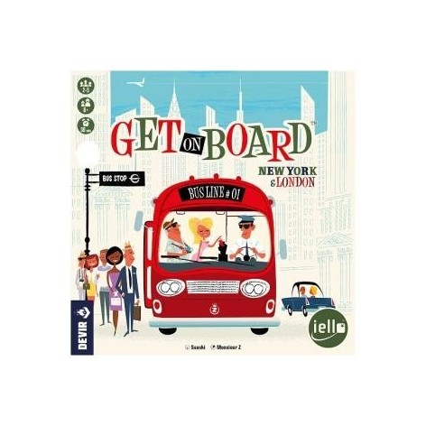 Get On Board: New York y London (castellano) - juego de mesa
