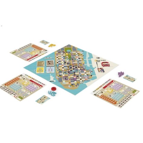 Get On Board: New York y London (castellano) - juego de mesa