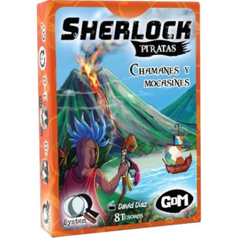Serie Q Sherlock Piratas: Chamanes y Mocasines - juego de cartas