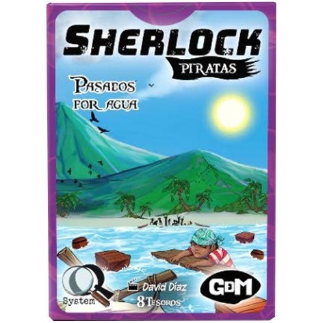Serie Q Sherlock Piratas: Pasados por Agua - juego de cartas