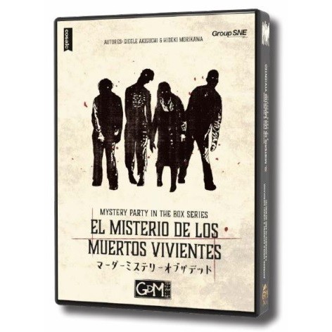 Mystery Party in the Box Series: el Misterio de los Muertos Vivientes - juego de cartas