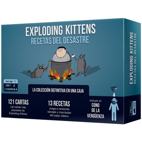 Exploding Kittens: Recetas del Desastre - juego de cartas