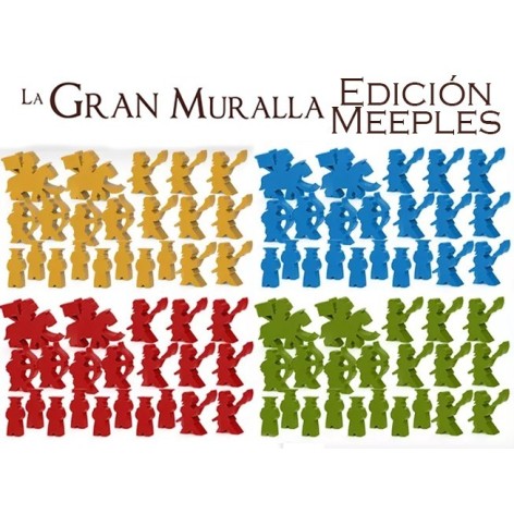 La Gran Muralla (version meeples) - juego de mesa