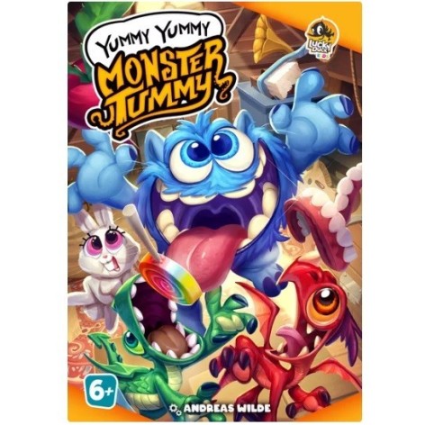 Yummy Yummy Monster Tummy - juego de cartas