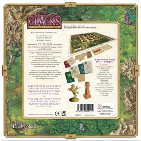 Clacks: A Discworld Board Game: Collectors Edition - juego de mesa