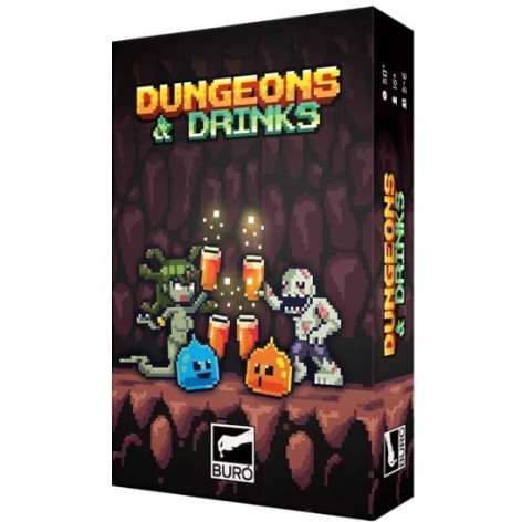 Dungeons and Drinks (castellano) - juego de cartas