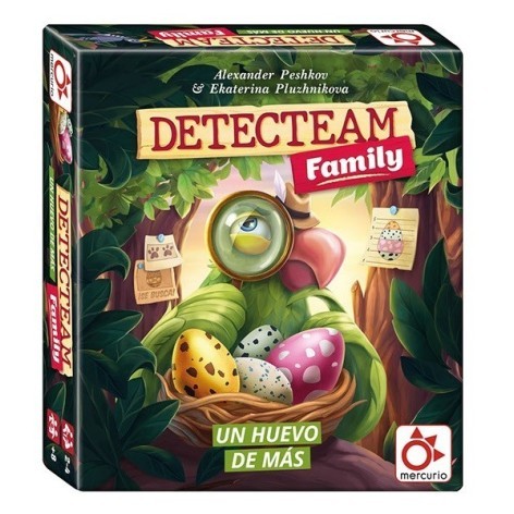 Detecteam Family: Un Huevo de Mas - juego de cartas