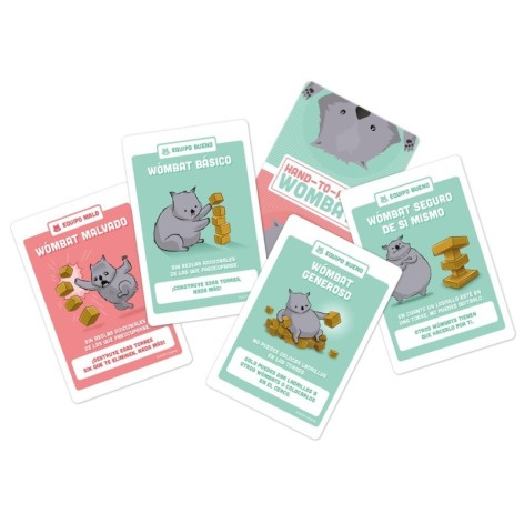 Hand to Hand Wombat (castellano) - juego de mesa