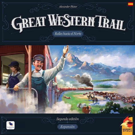 Great Western Trail Segunda Edicion: Railes Hacia el Norte - expansion juego de mesa