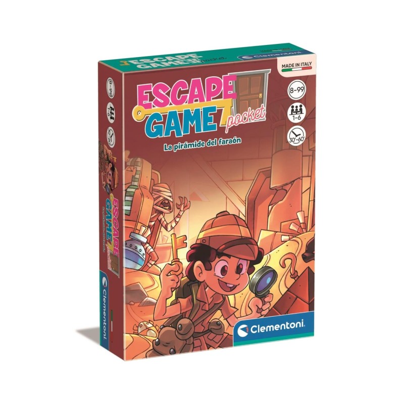 Escape Game Pocket: La Piramide del Faraon - juego de cartas