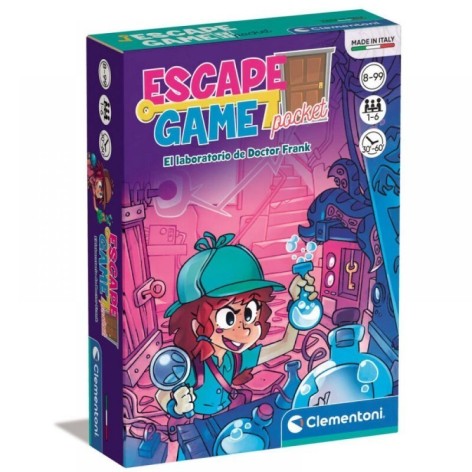 Escape Game Pocket: el Laboratorio del Doctor Frank - juego de cartas