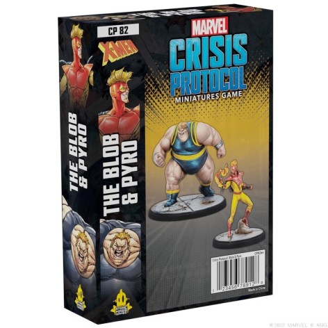 Marvel Crisis Protocol: The Blob and Pyro - expansión juego de mesa