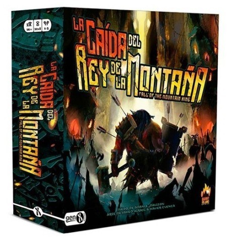 La Caida del Rey de la Montaña - juego de mesa