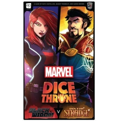 Marvel Dice Throne: Black Widow v. Doctor Strange - juego de cartas