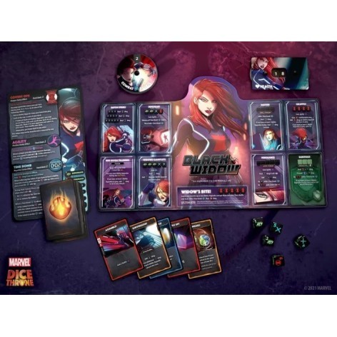 Marvel Dice Throne: Black Widow v. Doctor Strange - juego de cartas