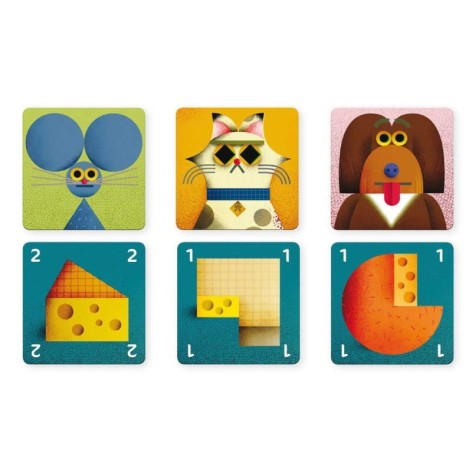 Cartas Cheese Rescue - juego para niños