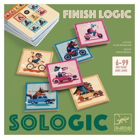 Finish Logic - juego de mesa para niños