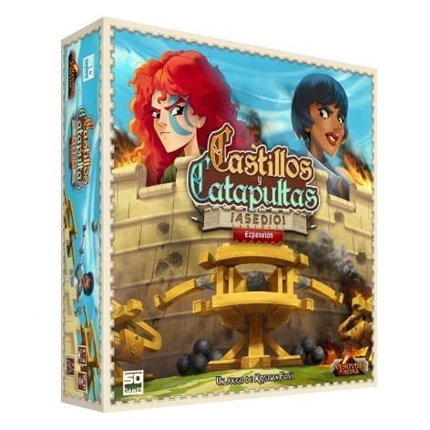 Castillos y Catapultas: Asedio - expansión juego de mesa
