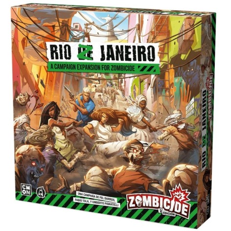 Zombicide Segunda Edicion: Rio Z Janeiro - expansión juego de mesa