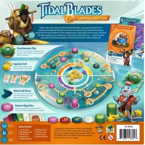 Tidal Blades: Banner Festival - juego de mesa