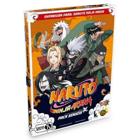 Naruto NINJA ARENA: Expansión Pack Senseis - expansión juego de mesa