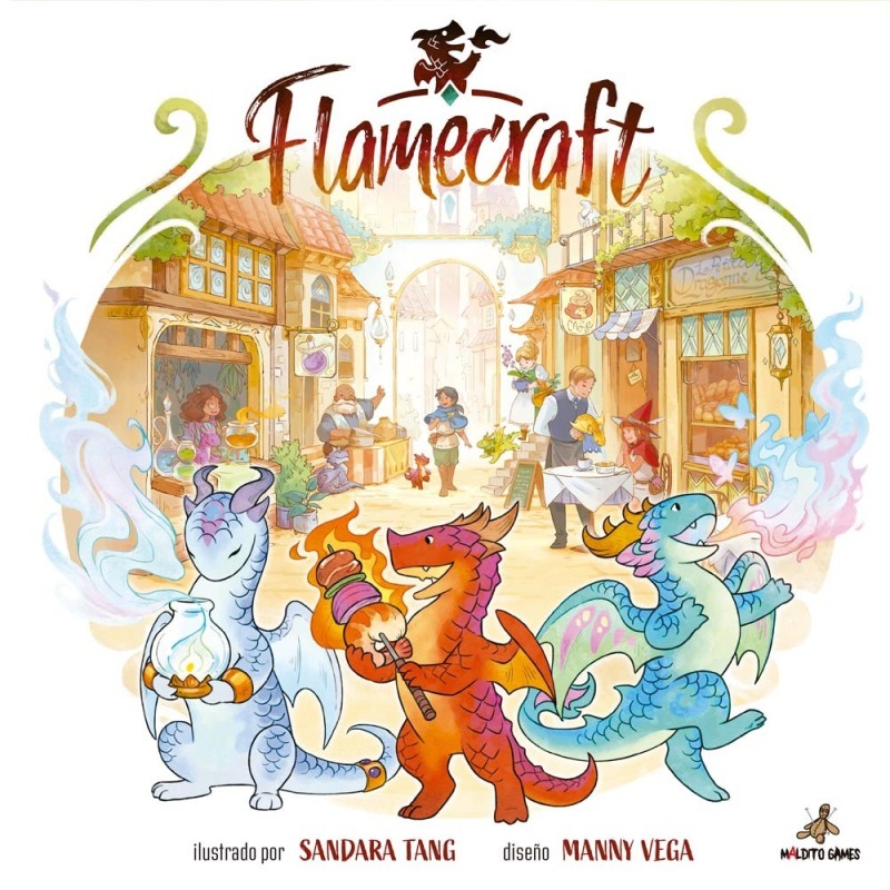 Flamecraft (castellano) - juego de mesa