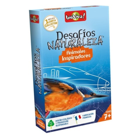 Desafios de la Naturaleza: Animales Inspiradores - juego de mesa para niños